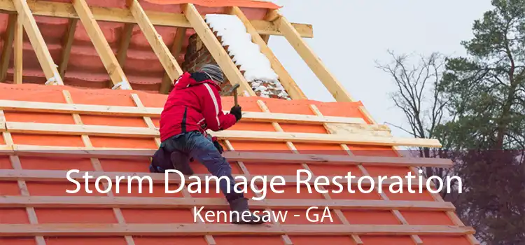 Storm Damage Restoration Kennesaw - GA