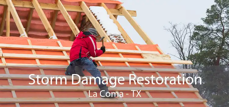 Storm Damage Restoration La Coma - TX