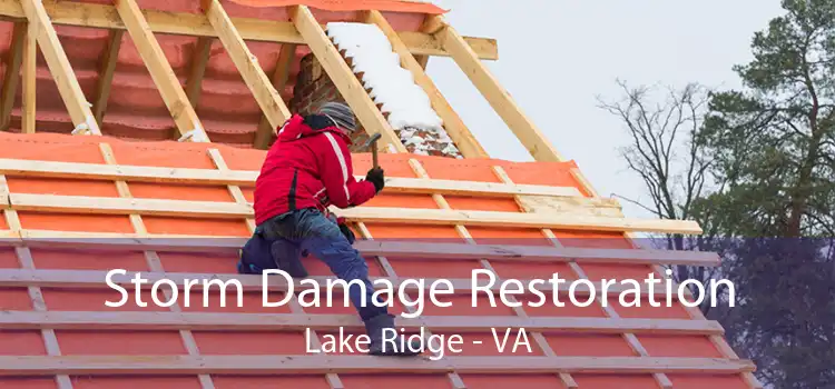 Storm Damage Restoration Lake Ridge - VA