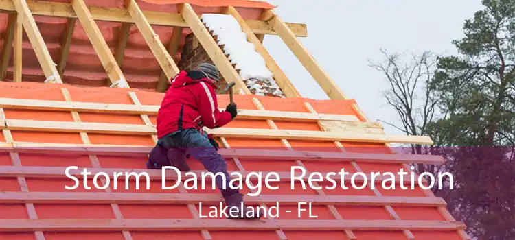 Storm Damage Restoration Lakeland - FL