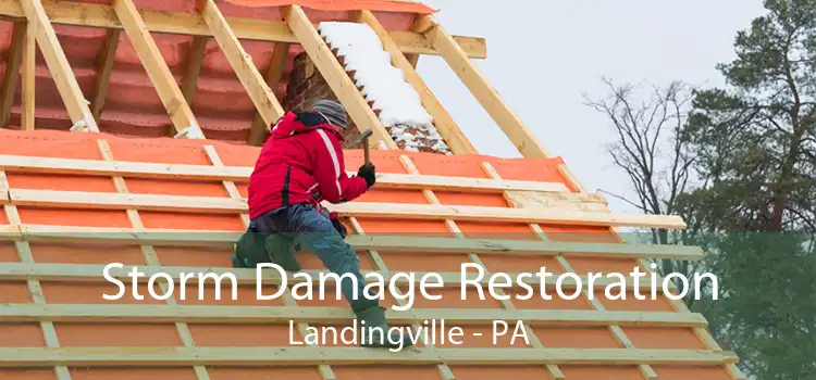 Storm Damage Restoration Landingville - PA