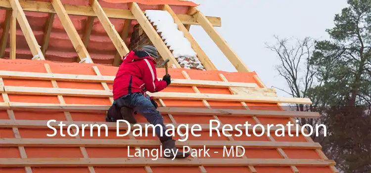 Storm Damage Restoration Langley Park - MD