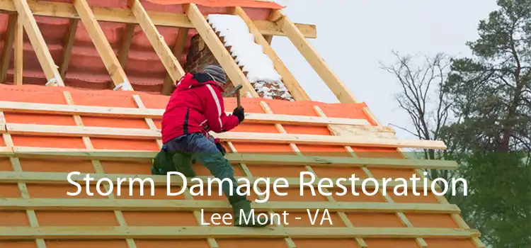 Storm Damage Restoration Lee Mont - VA