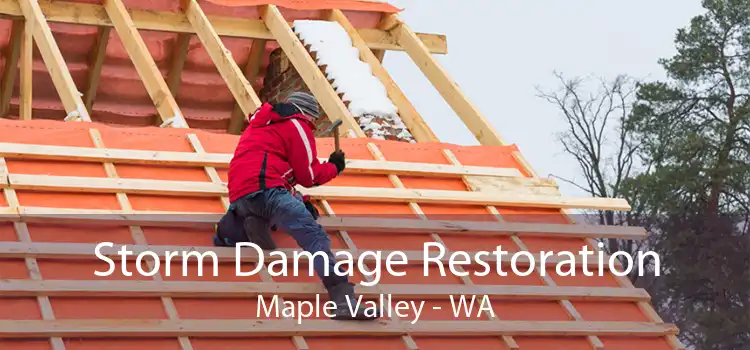 Storm Damage Restoration Maple Valley - WA