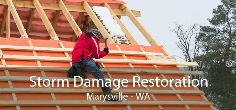 Storm Damage Restoration Marysville - WA