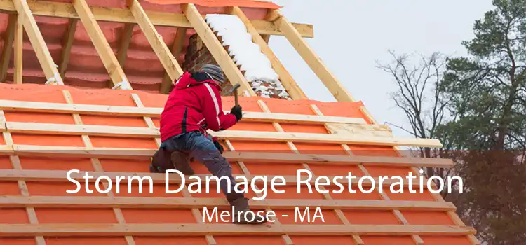 Storm Damage Restoration Melrose - MA