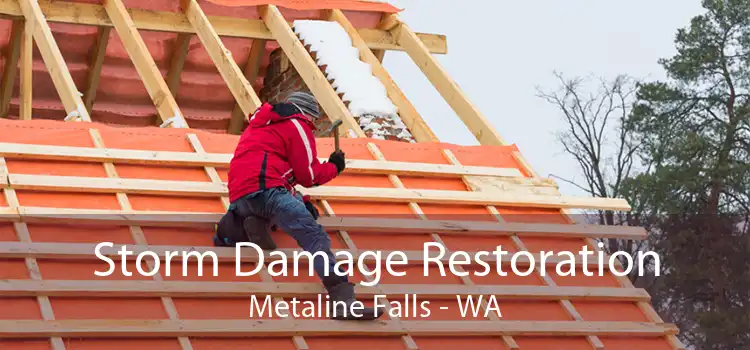 Storm Damage Restoration Metaline Falls - WA