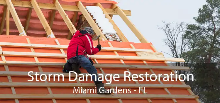 Storm Damage Restoration Miami Gardens - FL