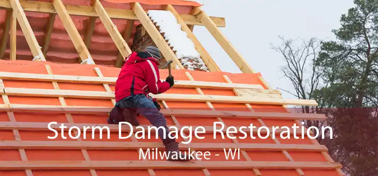 Storm Damage Restoration Milwaukee - WI