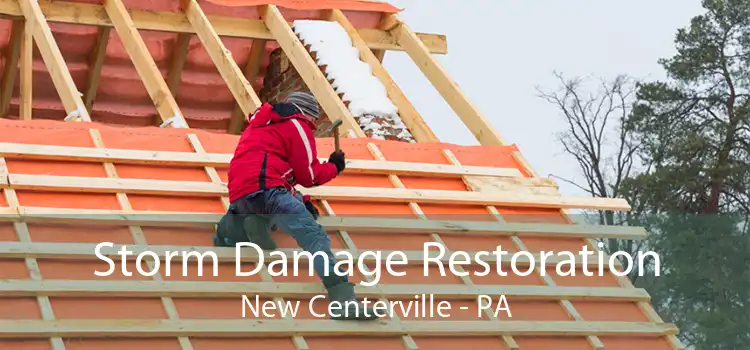 Storm Damage Restoration New Centerville - PA