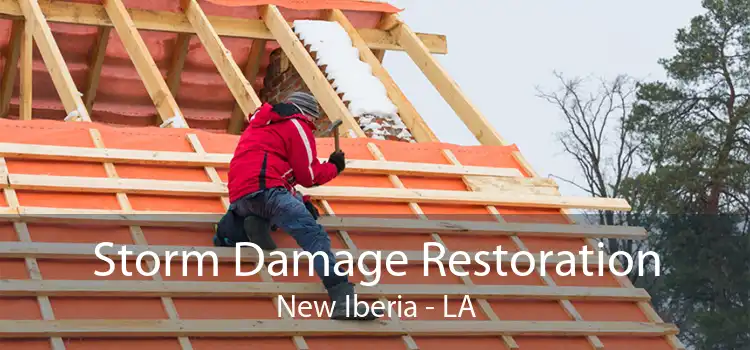 Storm Damage Restoration New Iberia - LA