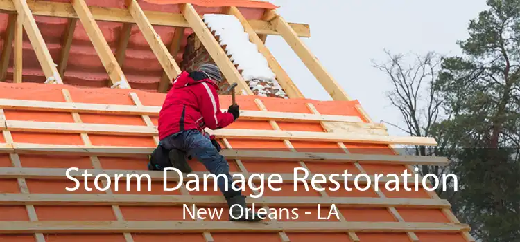 Storm Damage Restoration New Orleans - LA