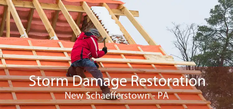 Storm Damage Restoration New Schaefferstown - PA