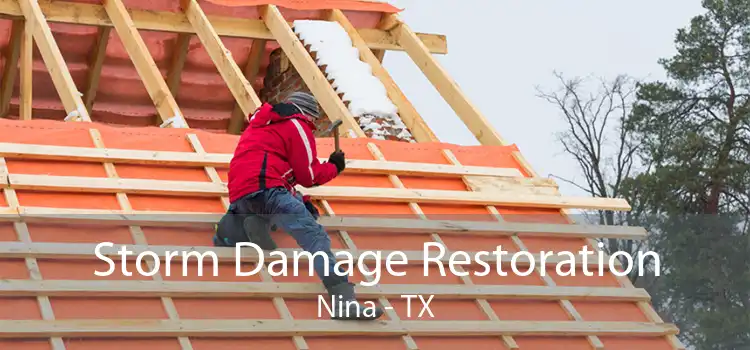 Storm Damage Restoration Nina - TX