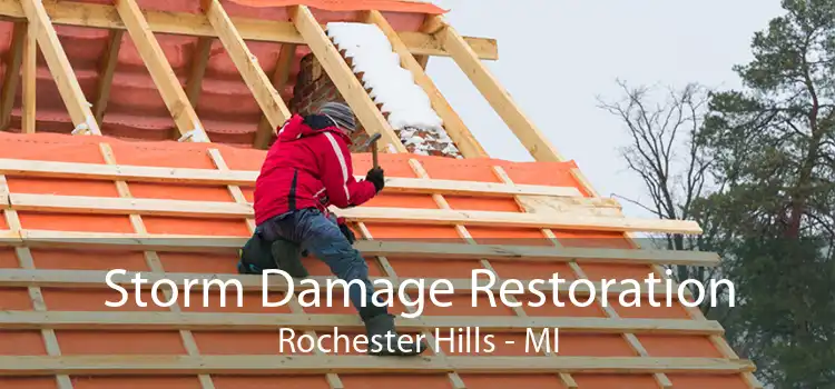 Storm Damage Restoration Rochester Hills - MI