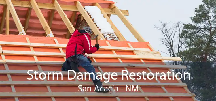 Storm Damage Restoration San Acacia - NM