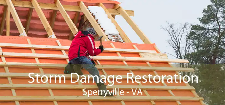 Storm Damage Restoration Sperryville - VA