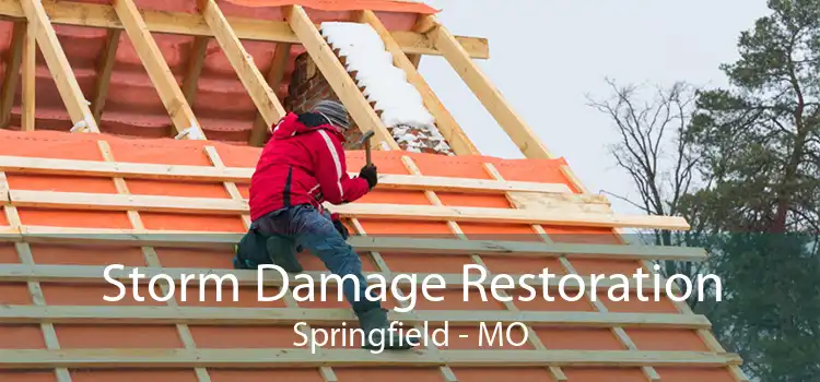 Storm Damage Restoration Springfield - MO