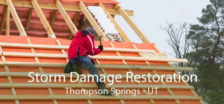 Storm Damage Restoration Thompson Springs - UT