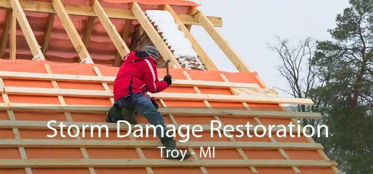 Storm Damage Restoration Troy - MI