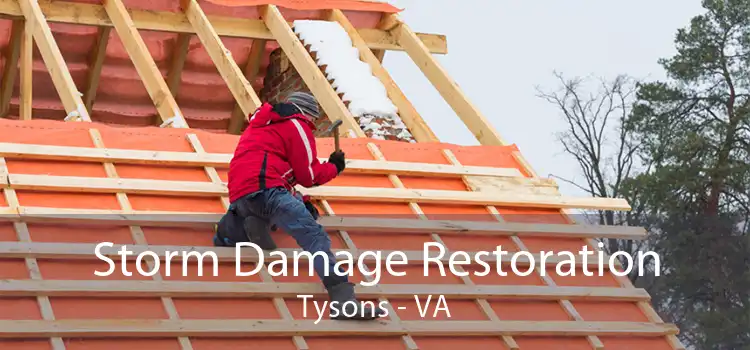 Storm Damage Restoration Tysons - VA