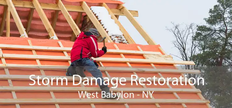 Storm Damage Restoration West Babylon - NY