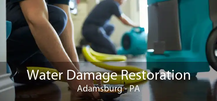 Water Damage Restoration Adamsburg - PA