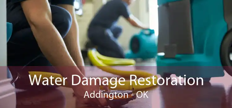 Water Damage Restoration Addington - OK