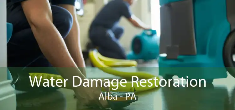 Water Damage Restoration Alba - PA