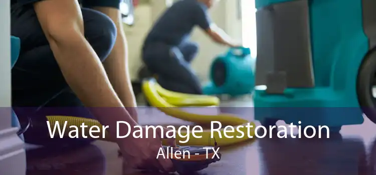 Water Damage Restoration Allen - TX