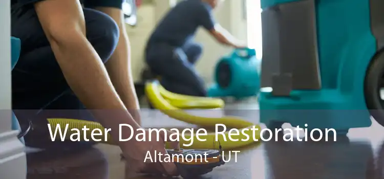 Water Damage Restoration Altamont - UT