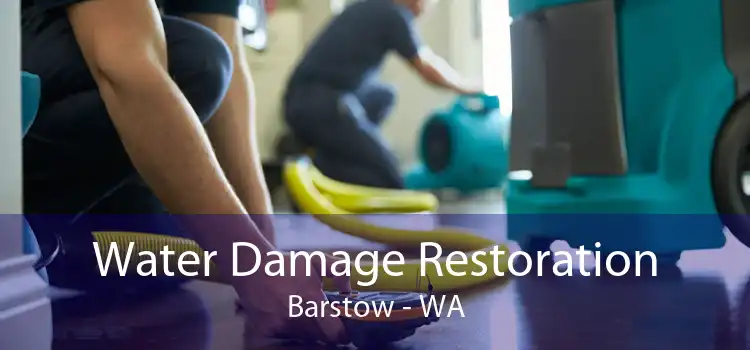 Water Damage Restoration Barstow - WA