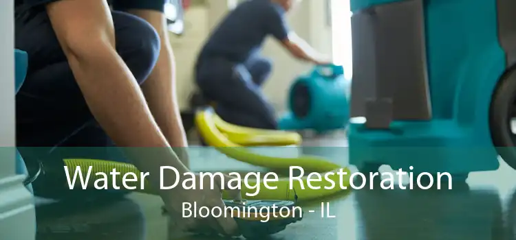 Water Damage Restoration Bloomington - IL