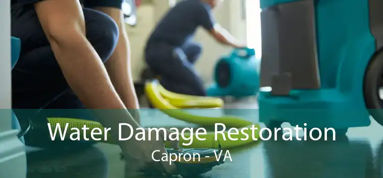 Water Damage Restoration Capron - VA