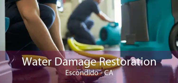 Water Damage Restoration Escondido - CA