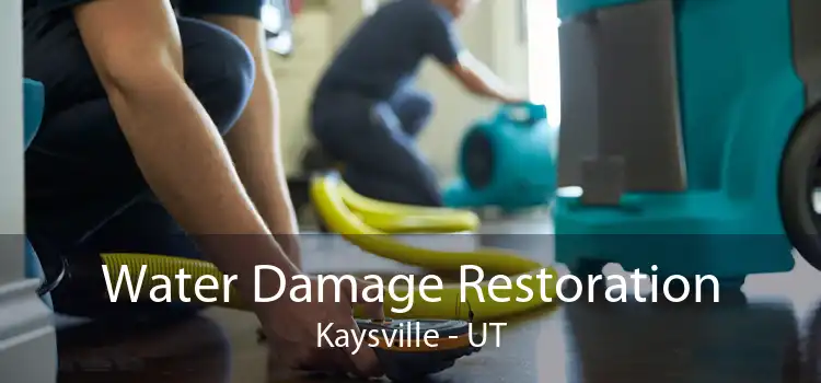 Water Damage Restoration Kaysville - UT